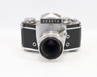 Vintage Exakta Varex IIb 35mm SLR Camera | Ihagee Dresden with Carl Zeiss Jena Tessar 50mm f2.8 Lens Classic Film Camera