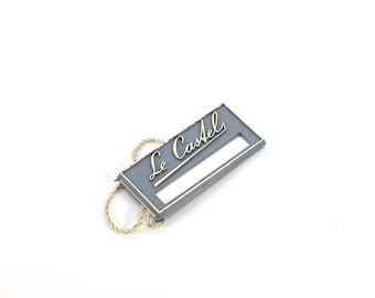 Vintage Le Castel Watch Hand Tag | 1960s Nostalgic Emblem | Collectible for Watch Enthusiasts | Horological History