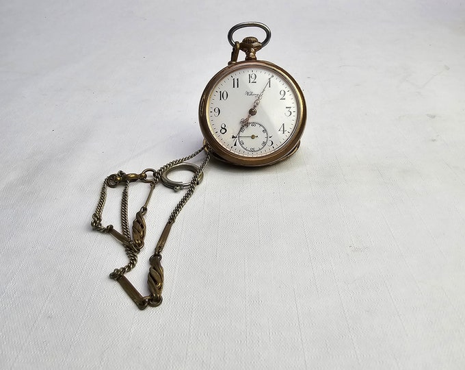 Beautiful pocket watch - Groomsmen watch - Viking swizz made - antique pocket watch