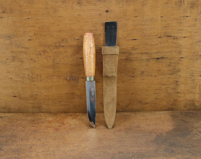 Mora Knife 1980s | Vintage Swedish Blade | Collector's Item | Functional Artistry | Perfect Gift