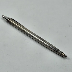 Authentic Vintage Office Pen - Real 830S silver Ball Pen - Retro Elegance in Silver - German made