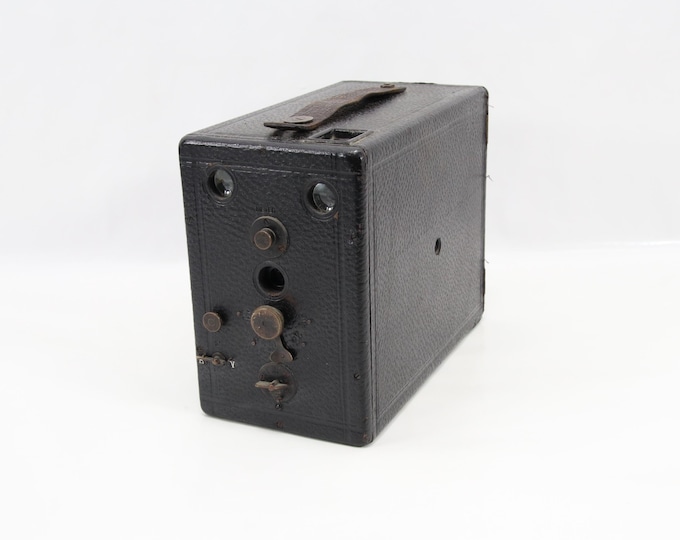 Antique Hasselblad Svenska Express 4B Camera | Hugo Svensson Swedish Falling Plate Box Camera Early 1900s Glass Plate