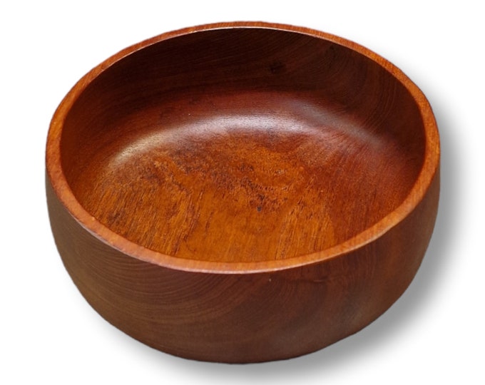 Stunning teak wood bowl,Norwegian teak wood,Scandinavian,Rosewood,Rare big teak bowl,Interior design,Norwegian design,Table top decor