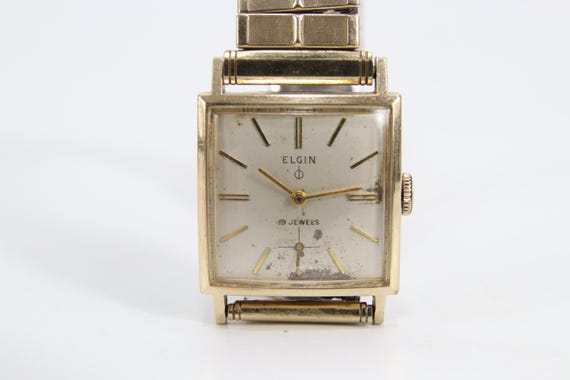 Vintage Elgin 10K Gold Filled Wind-Up Watch Mechanical Swiss Style Running $_12.JPG?set_id=880000500F main image 3