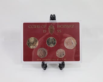 Norway 1995 Coin Set|Royal Mint Collection|Uncirculated Collectible|History Enthusiast Gift|Rare Coin Set