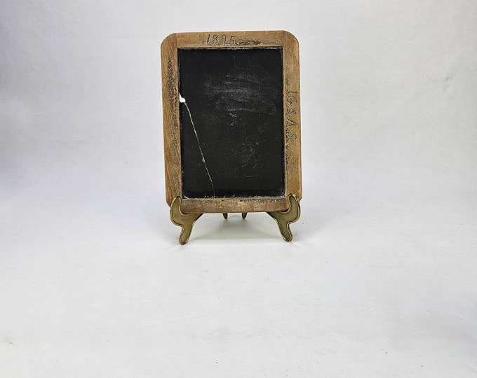 Rare Norwegian Handmade Antique Child Chalk Board - Classic 19th Century Home Decor - Truly Unique Gift