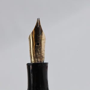 Parker Vacumatic Pluma Estilográfica Vintage Emerald Pearl Años 30 40 Oro 14K Art Deco Coleccionista imagen 12