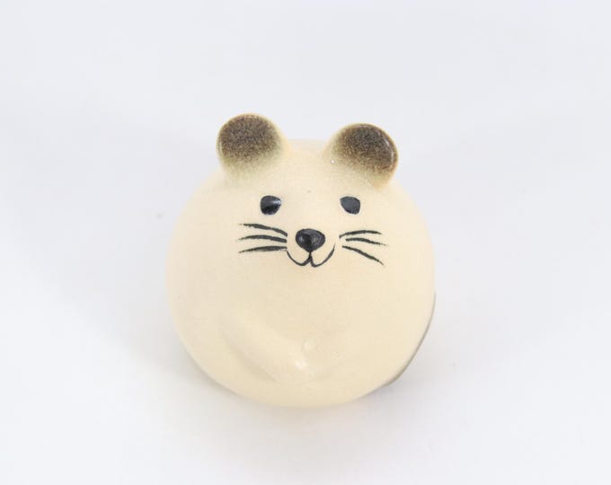 Lisa Larson Mouse Figurine | Swedish Gustavsberg Stoneware Collectible | Scandinavian Ceramic Art by Keramikstudion Gustavsberg