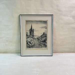 Nordic Inspiration: Stunning Motif with Oslo/Greenland Church &#39;From Enehaugen&#39; by Kristian Kalmer