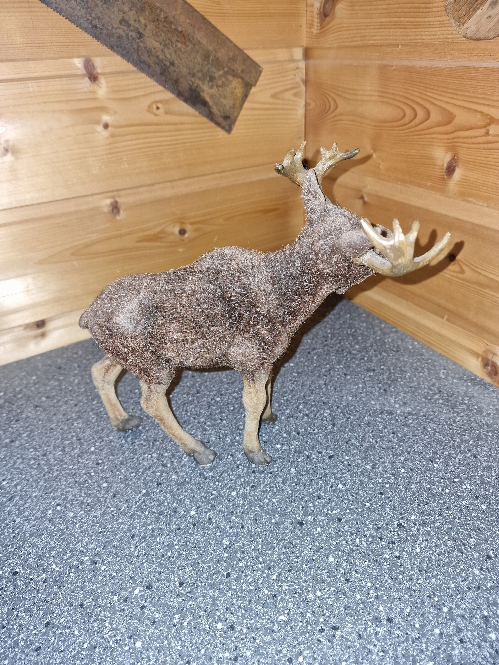 Norwegian Elk Figurinehand Madehome Decornorwegian Folk Etsy