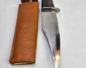 Original vintage Helle bowie knife - Vintage knife - Collectible knife - Norwegian knife