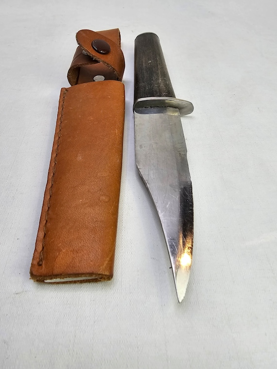 Original vintage Helle bowie knife - Vintage knife - Collectible knife - Norwegian knife