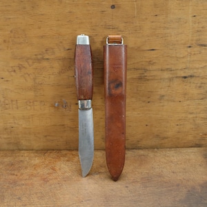 Vintage Frosts Mora Knife | Swedish Laminated Steel Blade | Original Sheath | Collectible Knife | Craftsmanship