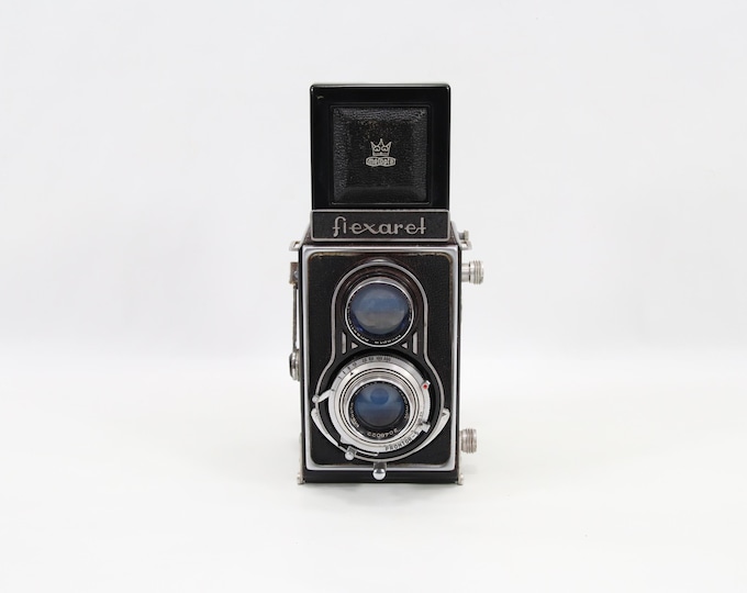 Vintage Meopta Flexaret IIa TLR Camera | 6x6 Medium Format Film Camera | Czech Twin Lens Reflex | Retro Photography Collectible