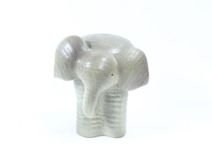 The Gustavsberg Elephant | Lisa Larson Design | Nordic Gift | Ceramic Collector's Item | Africa Animal Series | Home Décor