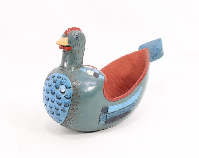 Norwegian Beer Hen | Signed Artisanal Bowl | Traditional Wedding Gift | Collector's Item | Wedding Tradition Gift