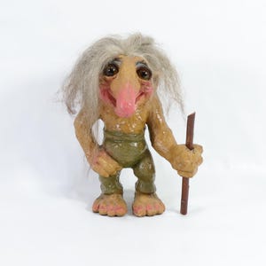 Vintage Norwegian NY-Form Troll - Collectible Scandinavian Folk Art