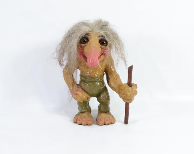 Vintage Norwegian NY-Form Troll - Collectible Scandinavian Folk Art
