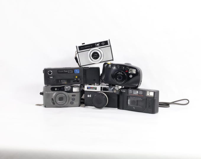 Vintage Camera Collection | Fujifilm | Kodak | Agfa | Yumeka | Minolta | Camera Gift | Decorative Cameras | Photography Enthusiast