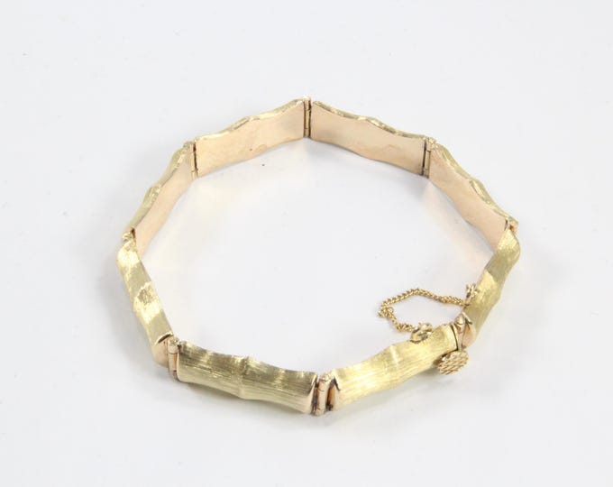 18 Carat Solid yellow Gold Bracelet |  Vintage Bangle | Wedding Gift | Valentine's Gift | Gift for Her