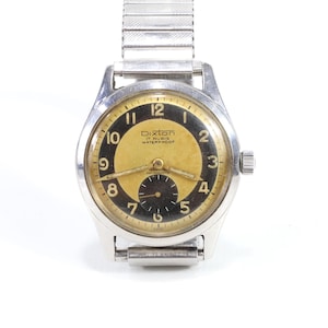 Dixton 32mm Anti-Magnetic Wind-Up Watch|1950s Vintage Classic|Precision-Crafted Timepiece|Collector’s Gem|Gift Idea