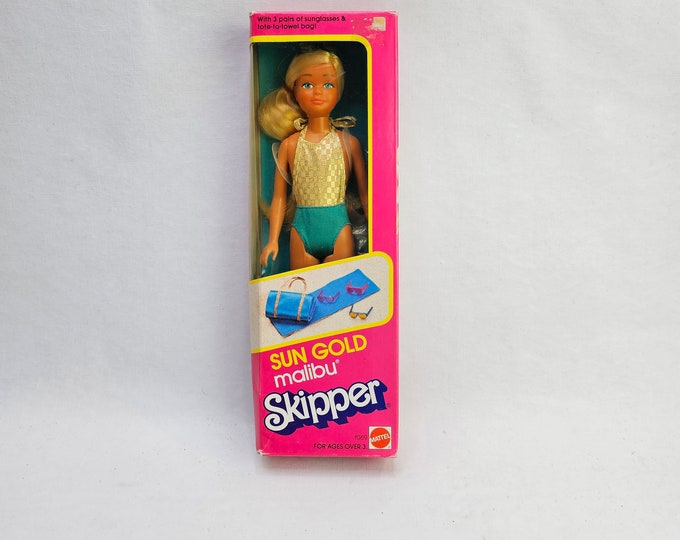 Skipper by mattel - Barbies little sister - 1983s barbie - Vintage original box