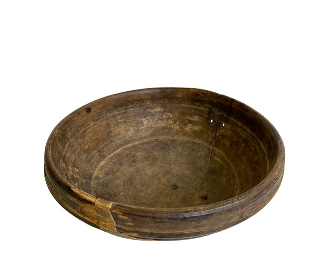 Norwegian Ale Bowl 1800s | Rustic Old Ale Bowl | Antique Scandinavian Art | Collectible Wedding Gift | Scandinavian Heritage Gift Idea