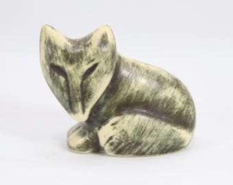 Lisa Larson Mini Zoo Figurine | Swedish Gustavsberg Stoneware | Scandinavian Ceramic Art Collectible