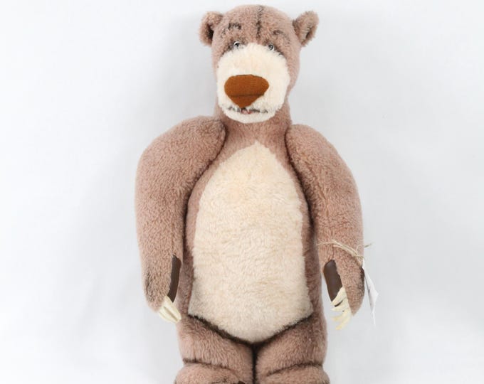Vintage 1960s Baloo Steiff Bear | Vintage Teddy Bear | Steiff Button in Ear | Gift for Teddy Bear Lovers | Disney Character