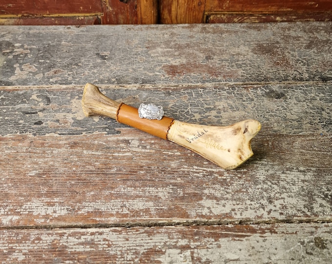 Norwegian bone Sami knife, collectible knife, Scandinavian knife, Norwegian folk art, reindeer knife,Collectible knife,Norwegian folkart