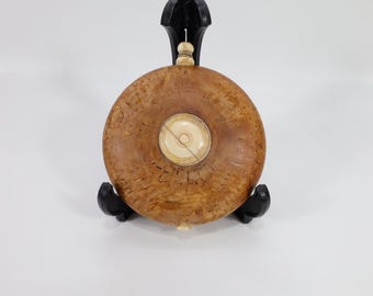 Sami Pocket Snuff Bottle 1800s, Reindeer Bone Details, Antique Tobacco Collector, Hand-Carved History Relic