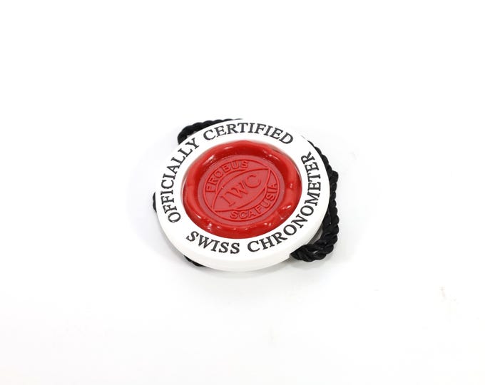 The Probus IWC Scafusia Hand Tag 1980s | Vintage Watch Collector's Gem | Horological Elegance | Iconic Watchmaking