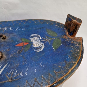 Norwegian Antique Tine Box - Handmade Wooden Jewelry Box - A Real 1800s ...