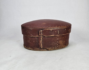 Scandinavian Inspired Antique Tine Box with Rustic Patina - Unique Addition to Your Primitive Decor - Norwegian folkart