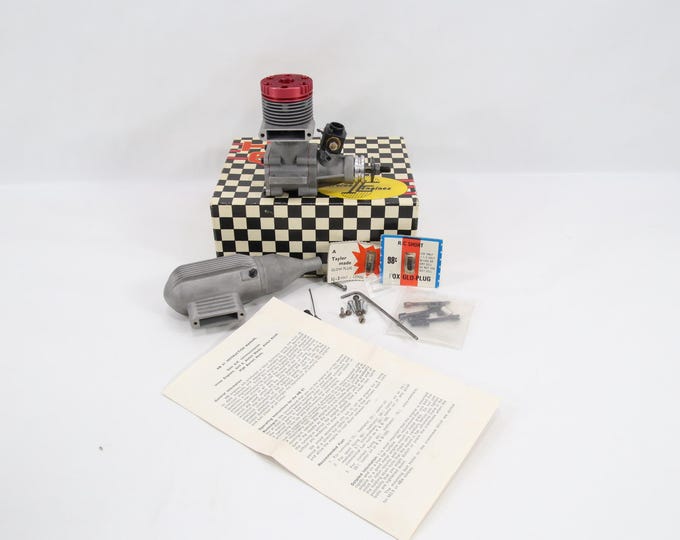 Irvine Engines HB 61 Nitro RC Engine | New In Box Complete with Manual Glow Plugs | Model Aircraft Racing Power