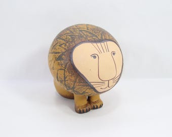 置物 Lisa Larson / Sjolejon / Gustavsberg Vintage SEA LION Sjölejon by Lisa Larson From the Noaks Ark Serie