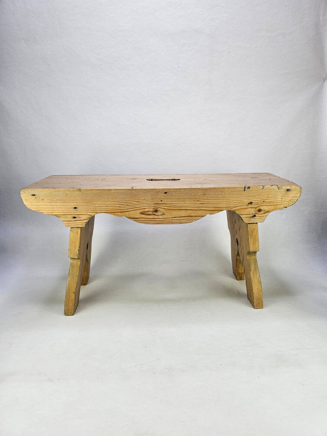 Stunning Antique Milking Stool - Rustic Plant Stand - Entryway Decor ...
