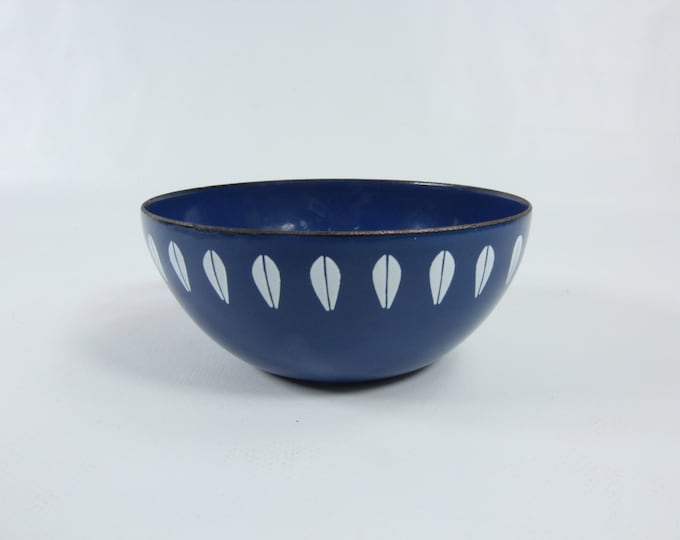 Kitchenware Collectors' Dream - Retro Scandinavian Cathrine Holm candy bowl - Stunning Blue Color - Vintage table bowl