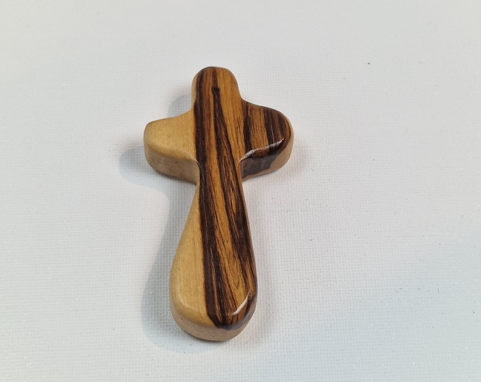 Danish design teak cross,Gerda Lyngaard for Monies,Vintage teak cross,Rare cross gift,Scandinavian design,Gift for her.Rare find for her