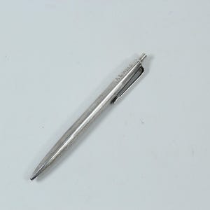 Authentic Vintage Office Pen - Real 830S silver Ball Pen - Retro Elegance in Silver - German made