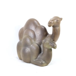 Zeldzame figuur van een dromedaris van Lisa Larson | Gustavsberg uit de jaren 80-90 | Zweeds keramiek cadeau | Vintage voor verzamelaars | Woondecoraties