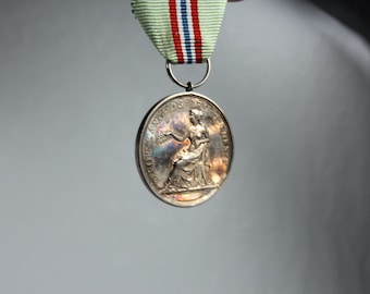 Kongsberg Royal Mint Silver Medal for Faithful Service in Norway
