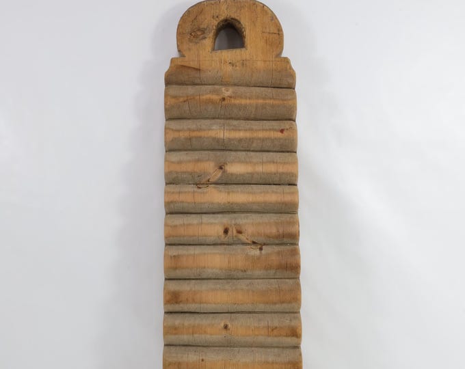 Norwegian Washboard 19th Century | Hand-Crafted Historic Piece | Antique Wood | Nordic Collector's Item | Unique Gift