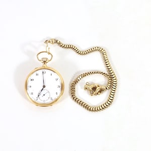 IWC 1895s Pocket Watch 14K | Antique Pocket Watch | Solid Gold Pocket Watch | Antique Collection | Luxury Heirloom