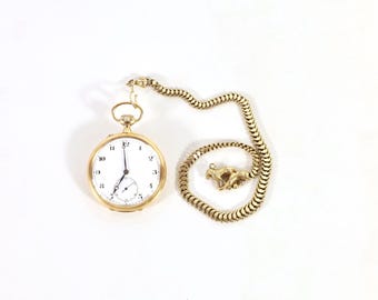 IWC 1895s Pocket Watch 14K | Antique Pocket Watch | Solid Gold Pocket Watch | Antique Collection | Luxury Heirloom