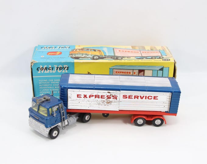 Corgi Major 1137 Ford Tilt Cab 1960s | Express Service Truck | Vintage Diecast with Box