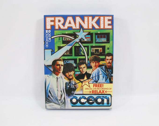 Frankie Goes To Hollywood C64 | 1985 Commodore 64 Cassette Game by Ocean Software | Tested Vintage Adventure | Complete with Manual & Box