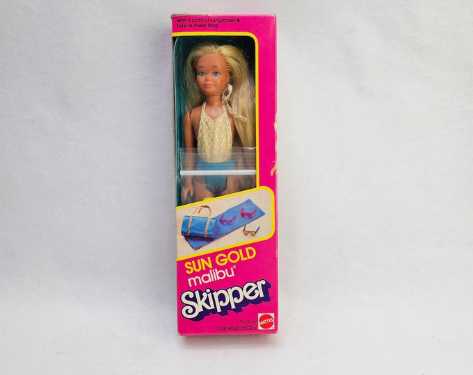 Skipper by mattel - Barbies little sister - 1960s barbie - Vintage original box