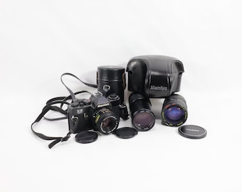 Mamiya ZE Quartz Camera|1980s Vintage Camera|SLR Film Camera|Z Mount Manual Focus|Camera Collector Gift|Photography Decor