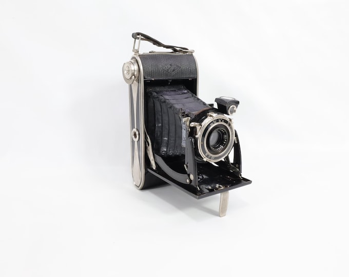 Agfa Billy Record Folding Camera|Vintage Photography Decor|Collectible Camera|120 Film|Rustic Analog Art